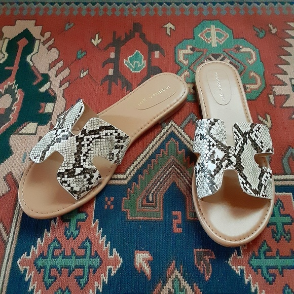 Madden Girl Shoes - MADDEN GIRL Snakeskin Sandals